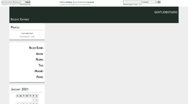 govtjobstudio.dreamwidth.org