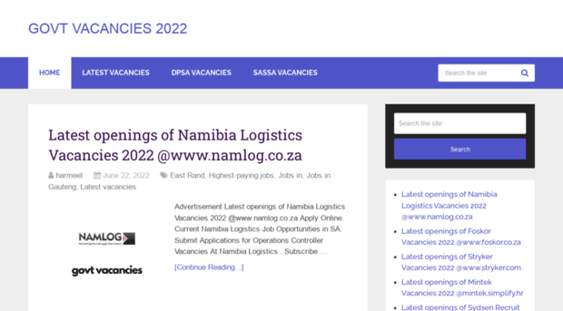 govtvacancies.co.za