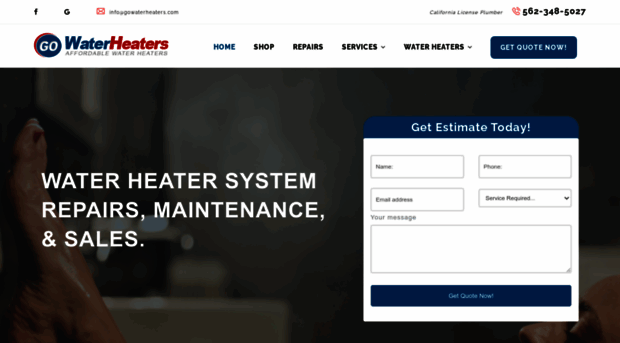 gowaterheaters.com