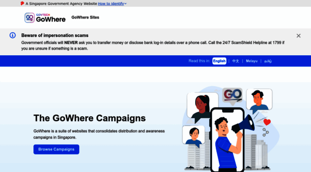 gowhere.gov.sg - GoWhere - Go Where