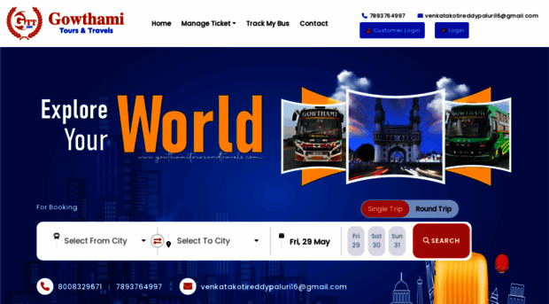 gowthamitoursandtravels.com
