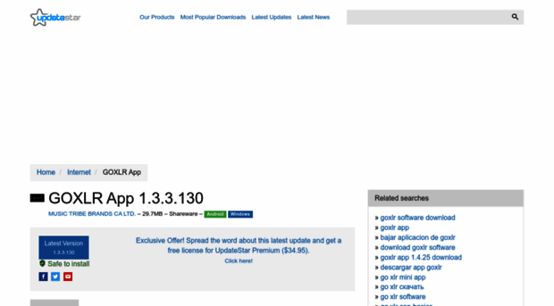 goxlr-app.updatestar.com