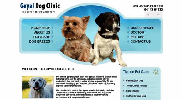 goyaldogclinic.com