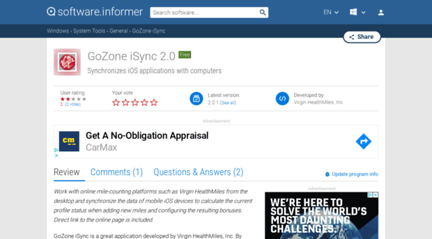 gozone-isync.software.informer.com