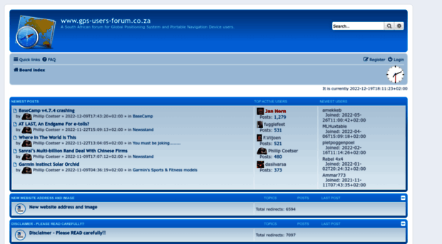 gps-users-forum.co.za