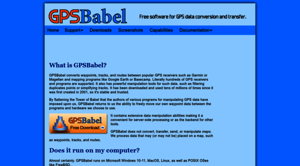 gpsbabel graphical