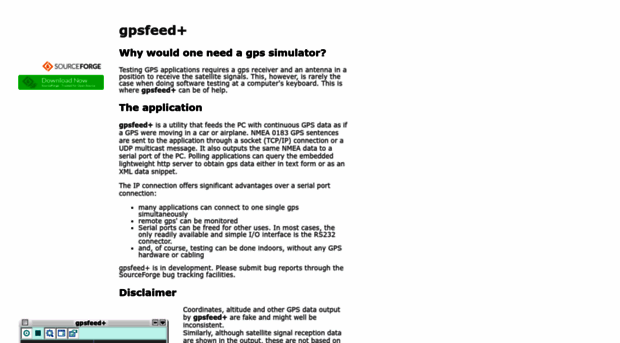 gpsfeed.sourceforge.io