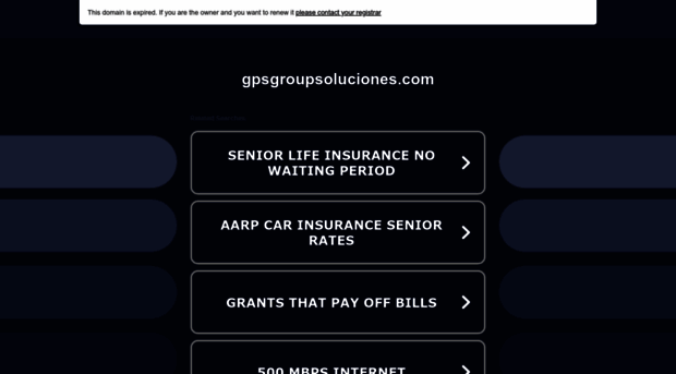 gpsgroupsoluciones.com