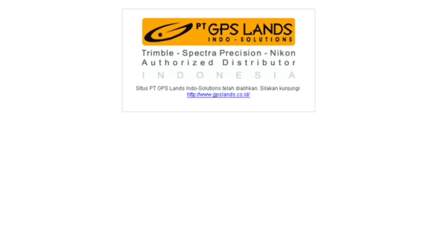 gpslands-indosolutions.com