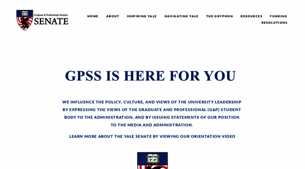 gpss.yale.edu