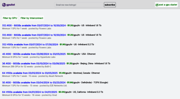 gpulist.ai