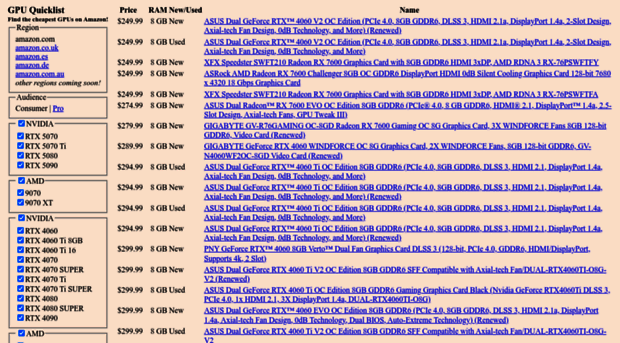 gpuquicklist.com