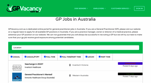 gpvacancy.com.au