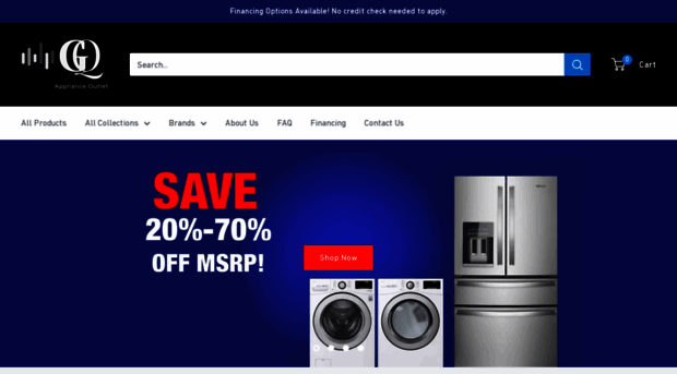 gqapplianceoutlet.com