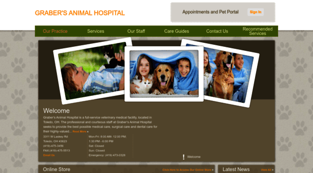 grabersanimalhospital.com