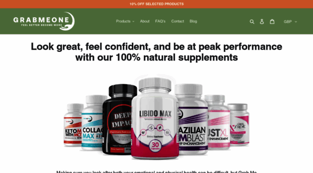 grabmeonesupps.com