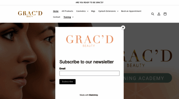 gracdbeauty.com