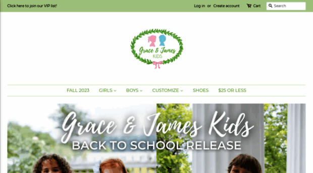 graceandjameskids.com