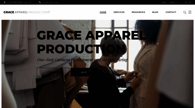 graceapparelproduction.com