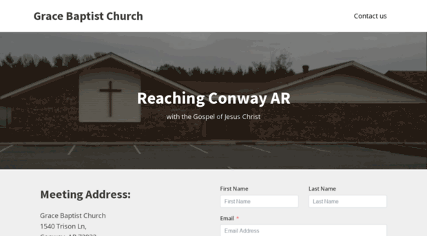 gracebaptistconway.com