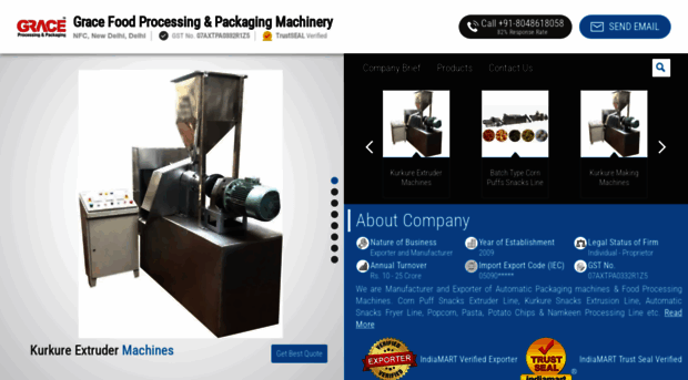 gracefoodmachinery.com