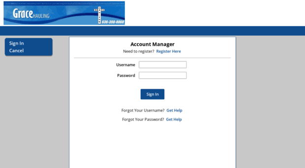 gracehauling.onlineportal.us.com