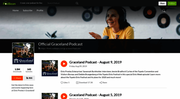 graceland.podbean.com