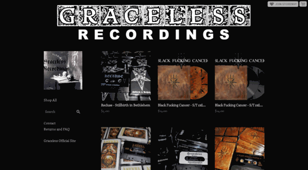 gracelessrecordings.storenvy.com