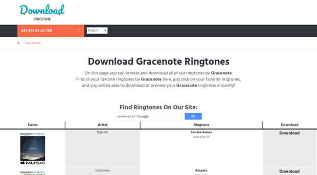 gracenote.download-ringtone.com