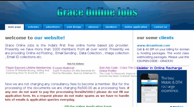 graceonlinejobs.com