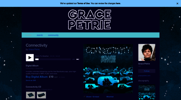 gracepetrie.bandcamp.com