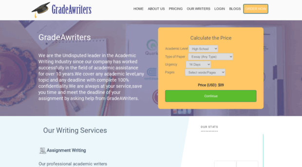 gradeawriters.com