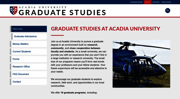 gradstudies.acadiau.ca