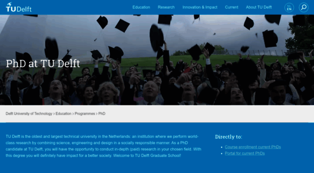 graduateschool.tudelft.nl