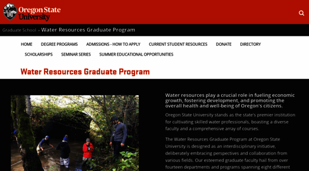 gradwater.oregonstate.edu