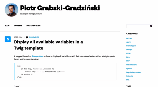 gradzinski.com