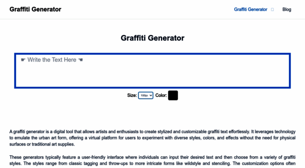 graffitigenerator.online