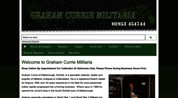 grahamcurriemilitaria.co.uk