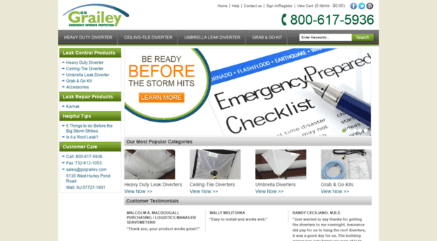 graileyleakdiverters.com