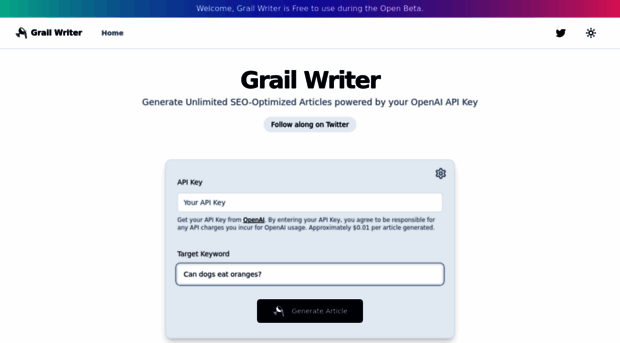 grailwriter.com