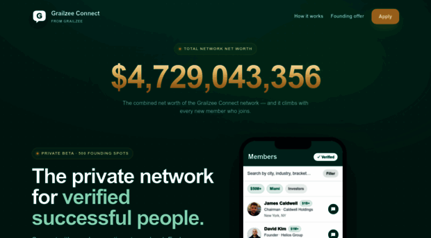 grailzeeconnect.com