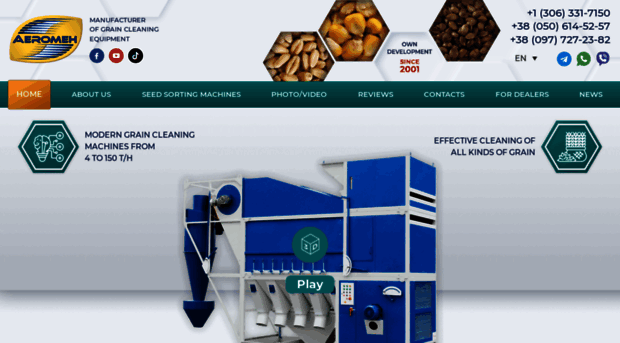 graincleanermachine.com