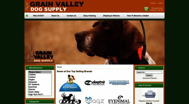 grainvalleydogsupply.com