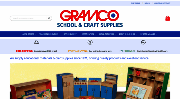 gramcoschoolsupplies.com