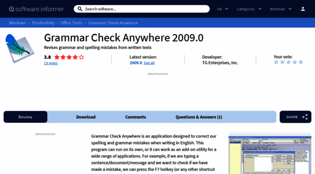 grammar-check-anywhere.software.informer.com