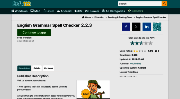 grammar-checker-offline.soft112.com