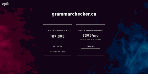 grammarchecker.ca