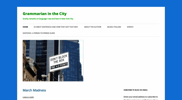 grammarianinthecity.com