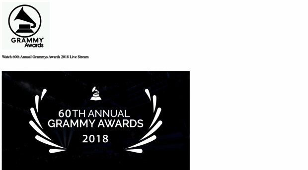 grammy-awards-2018live.blogspot.com