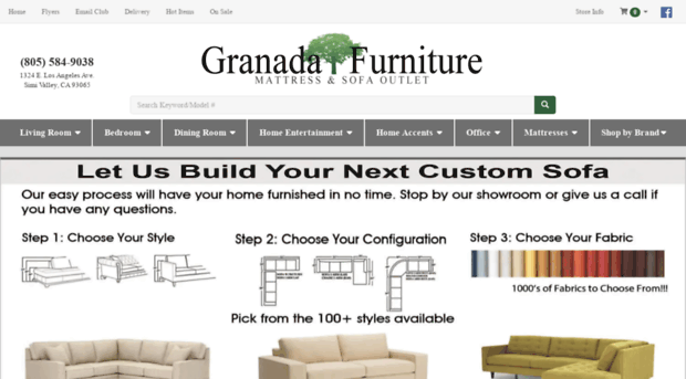 granadaoakfurniture.com